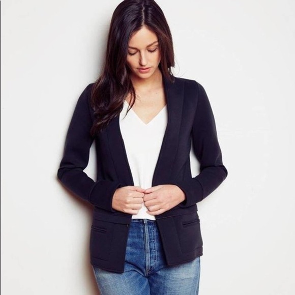 32. Brunswick Park Smarter Apparel Black Scuba Jacket - Picture 12 of 12